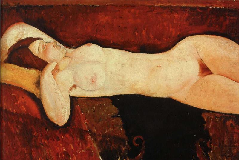 Amedeo Modigliani liggande aktsudie china oil painting image